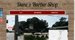 Desktop Screenshot of danesbarbershop.com